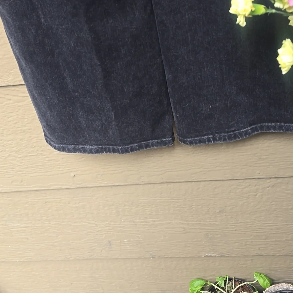 Everlane The Way-High Sailor Jean Coal Black 28 Crop Straight Leg - Picture 6 of 10